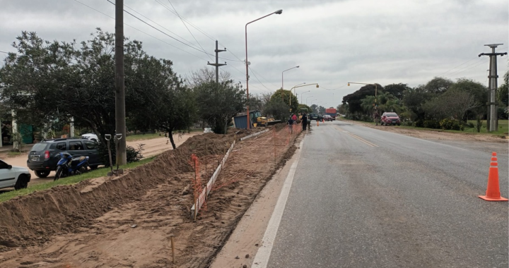 OBRAS DE DÁRSENAS EN RUTA 1 MEJORARÁN EL ACCESO NORTE DE SANTA ROSA