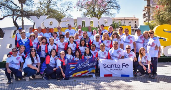 SANTA FE PARTICIPA EN LOS JUEGOS NACIONALES EVITA PARA PERSONAS MAYORES