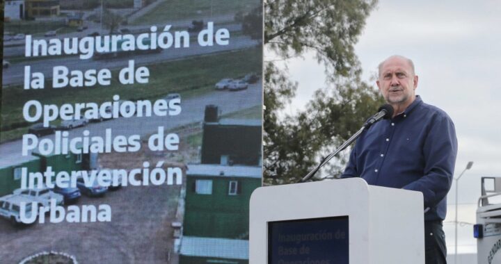 PEROTTI PARTICIPÓ DE LA INAUGURACIÓN DE LA BASE DE OPERACIONES POLICIALES DE INTERVENCIÓN URBANA EN ROSARIO