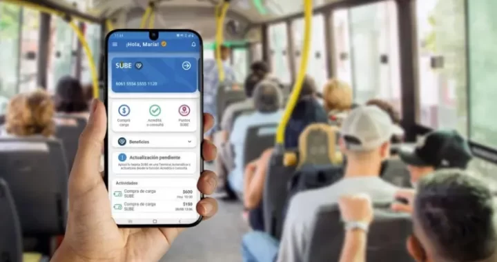 CÓMO ES LA NUEVA APP SUBE QUE PERMITIRÁ PAGAR LOS VIAJES CON EL CELULAR