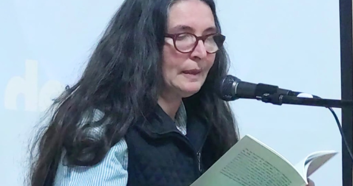 LA ESCRITORA Y POETA DE ARROYO LEYES ALEJANDRA BOSCH PRESENTÓ SU LIBRO EN EL ENCUENTRO DE POESÍA Y PATAGONIAS