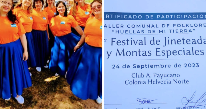 DESTREZA GAUCHA Y DANZAS ARGENTINAS SE FUNDEN EN EL PRIMER FESTIVAL DE JINETEADA Y BAILANTA EN HELVECIA