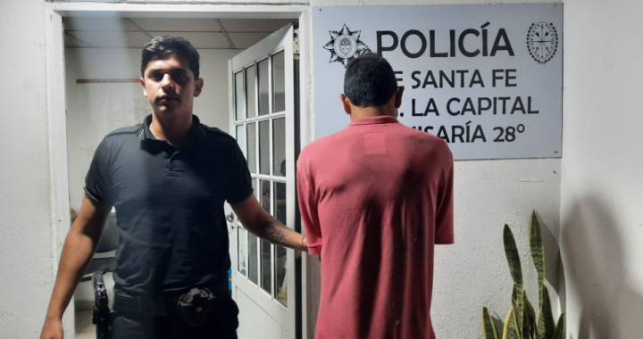 APREHENDIDO POR TENTATIVA DE ROBO DE MOTOR: ACCIÓN POLICIAL EN CALLE MOCOVÍES DE COLASTINÉ NORTE