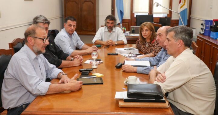 EL GOBIERNO PROVINCIAL CONTINÚA CON LAS REUNIONES DE TRANSICIÓN EN MATERIA DE SERVICIOS PÚBLICOS