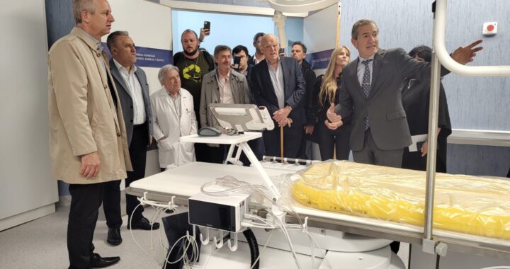 LA PROVINCIA INAUGURÓ EL SEGUNDO ANGIOGRAFO DIGITAL EN EL HOSPITAL CENTENARIO