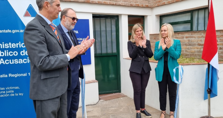 LA FISCAL GENERAL INAUGURÓ LA UNIDAD FISCAL HELVECIA