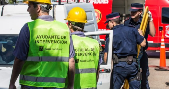 REALIZARÁN UN SIMULACRO DE ACCIDENTE EN EL TÚNEL SUBFLUVIAL