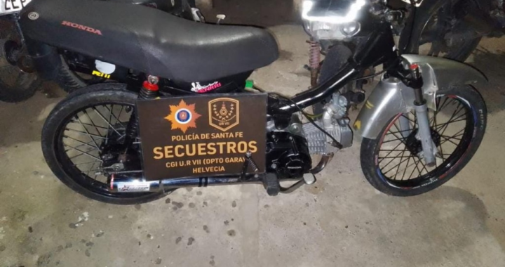 DETIENEN A INDIVIDUO CON MOTOCICLETA ADULTERADA EN RUTA PROVINCIAL Nº 62