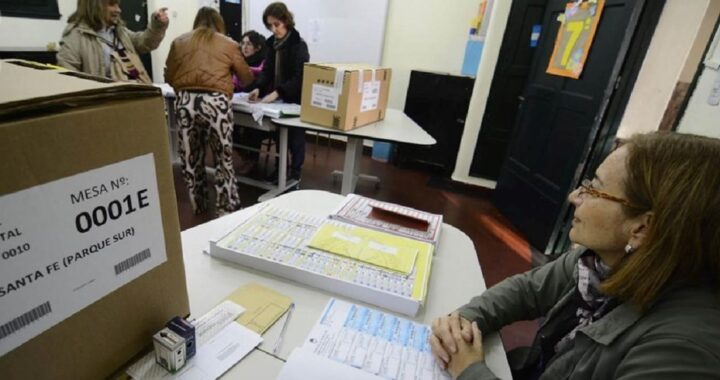 ESTE JUEVES PAGAN A LAS AUTORIDADES DE MESA DE LAS ELECCIONES DE SEPTIEMBRE