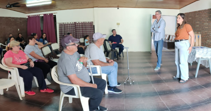 CARLOS KAUFMANN CELEBRÓ LA INCORPORACIÓN DE MÁS JUBILADOS EN GARAY