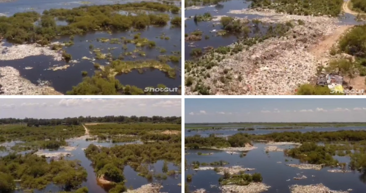 LA CRECIDA DEL RÍO PONE DE MANIFIESTO OTRO GRAVE PROBLEMA EN SAN JOSE DEL RINCON, LOS BASURALES A CIELO ABIERTO SON UNA “CATÁSTROFE AMBIENTAL”