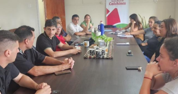 ENCUENTRO DE LA MESA DE PROTECCIÓN CIVIL EN SANTA ROSA