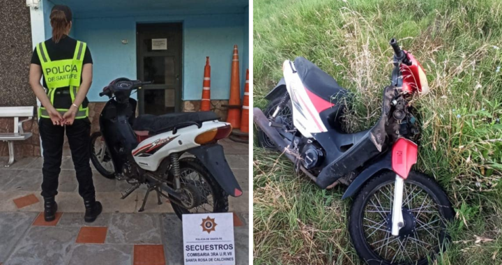 RECUPERACIÓN EXITOSA: MOTOCICLETA ROBADA EN SANTA ROSA DE CALCHINES