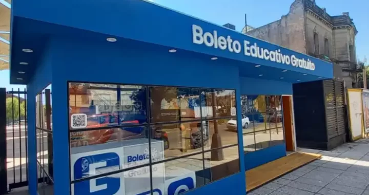 ENTRÓ EN PAUSA EL BOLETO EDUCATIVO GRATUITO Y SE RETOMARÁ CON LA AGENDA ESCOLAR 2024