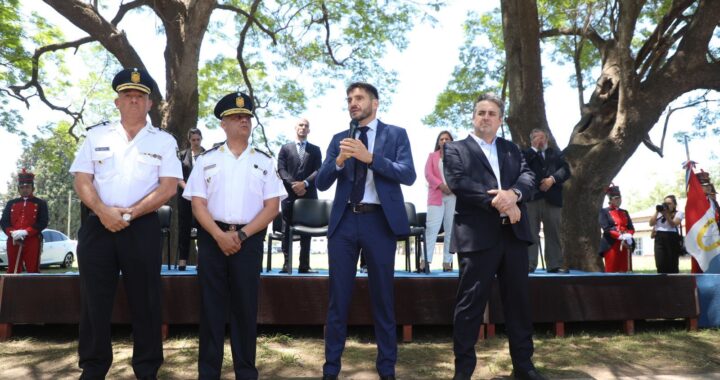 CON UNA BATERÍA DE MEDIDAS, PULLARO PUSO EN FUNCIONES A LOS NUEVOS JEFES DE LA POLICÍA