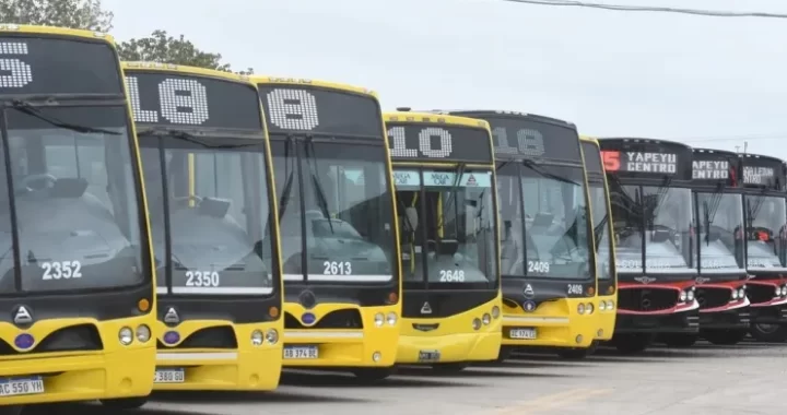 EL SERVICIO DE COLECTIVOS PODRÍA PARALIZARSE EN SANTA FE