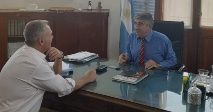 CAYASTÁ: EDGARDO BERLI SE REÚNE CON EL MINISTRO DE GOBIERNO E INNOVACIÓN PÚBLICA