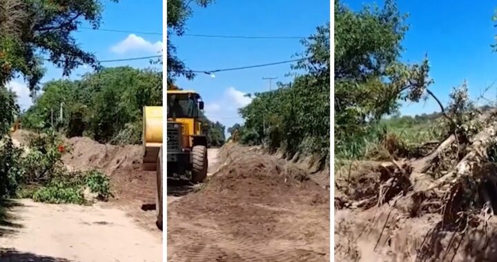 VECINOS DE RINCÓN NORTE DENUNCIARON DESTROZOS EN CALLES Y FALTA DE SUPERVISIÓN MUNICIPAL