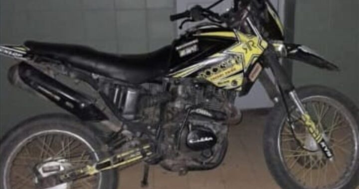 20 MOTOCICLETAS IRREGULARES SECUESTRADAS EN OPERATIVOS DE LA UNIDAD REGIONAL VII