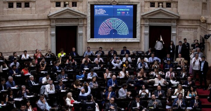 DIPUTADOS DEBATE EL MARTES LA LETRA CHICA DE LA «LEY ÓMNIBUS»