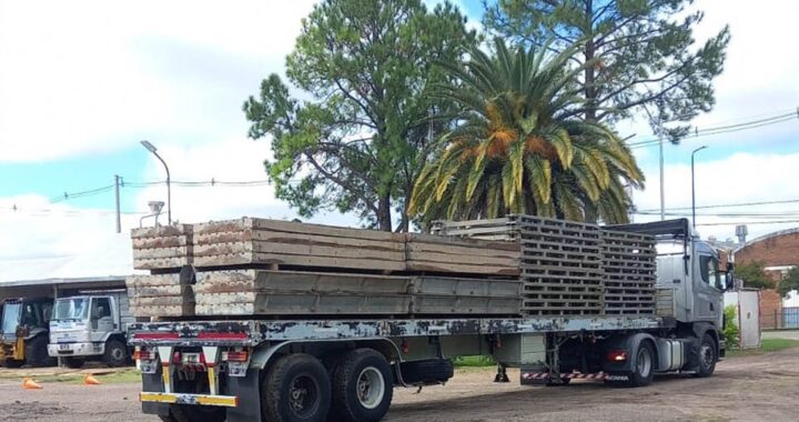 LLEGA DESDE COLÓN EL PUENTE BAILEY: CÓMO ES Y CUÁNDO ESTARÁ COLOCADO