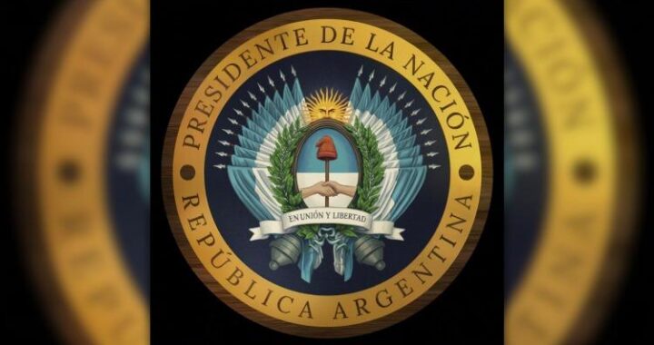 EL GOBIERNO DIFUNDIÓ EL NUEVO LOGO DEL PRESIDENTE DE LA NACIÓN