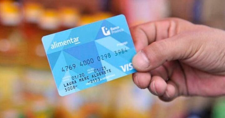 EL GOBIERNO AUMENTÓ LOS MONTOS DE LA TARJETA ALIMENTAR HASTA $108.062 A PARTIR DE JUNIO