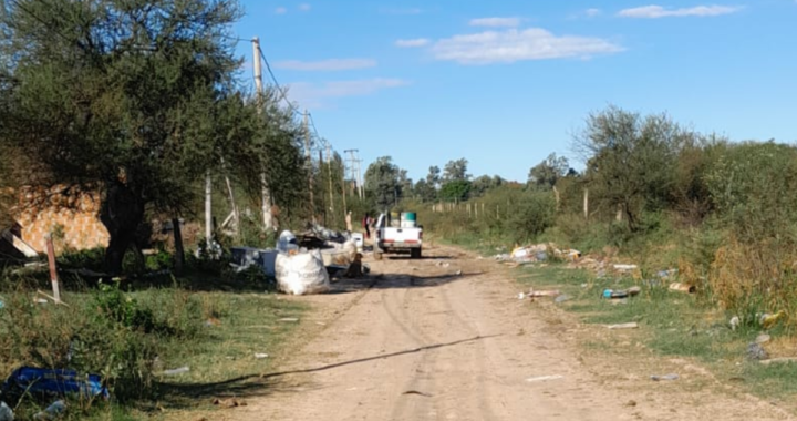 BASURAL DE CALLEJÓN PINTOS: VECINOS CONTINÚAN UTILIZANDO EL LUGAR COMO DEPÓSITO DE BASURA POR FALTA DE CONTROL MUNICIPAL