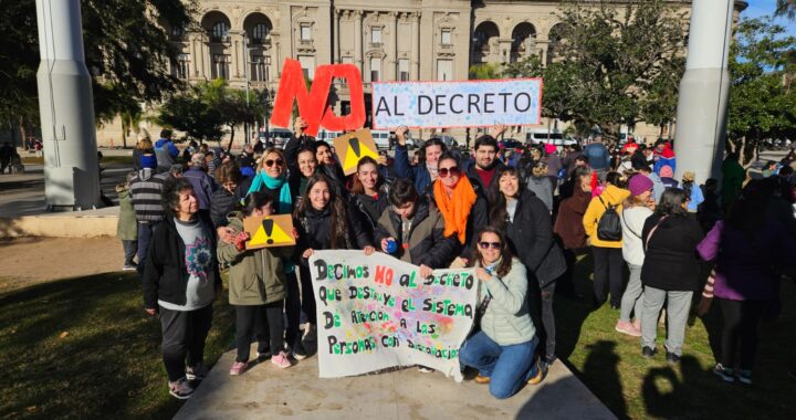 DISCAPACIDAD: MARCHA CONTRA EL DECRETO DEL GOBIERNO QUE DESREGULA EL PRECIO DE LAS PRESTACIONES