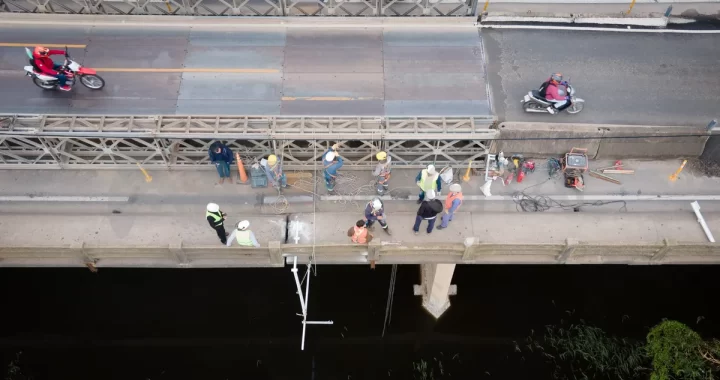 REPARACIÓN DEL PUENTE CARRETERO SANTA FE – SANTO TOMÉ