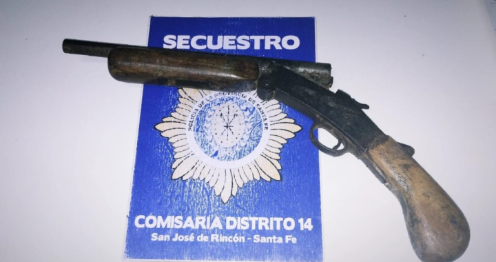 SECUESTRAN ARMA Y DETIENEN A JOVEN POR AMENAZAS EN SAN JOSÉ DEL RINCÓN