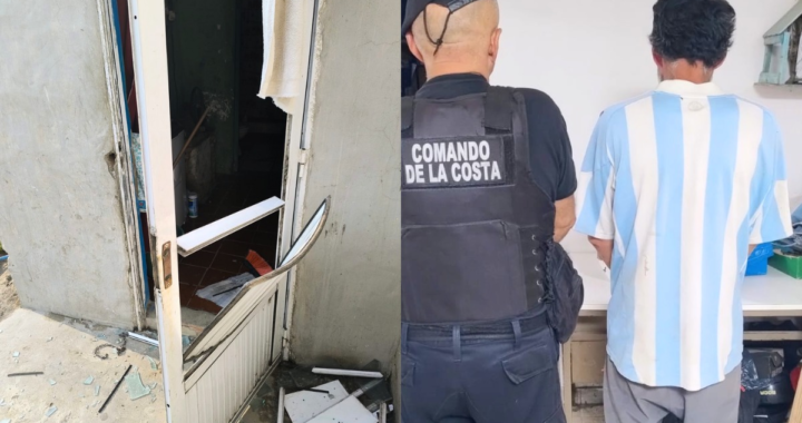 DETENCIÓN EN EL BAÑADO POR VIOLACIÓN DE DOMICILIO Y AMENAZAS CON ARMA BLANCA