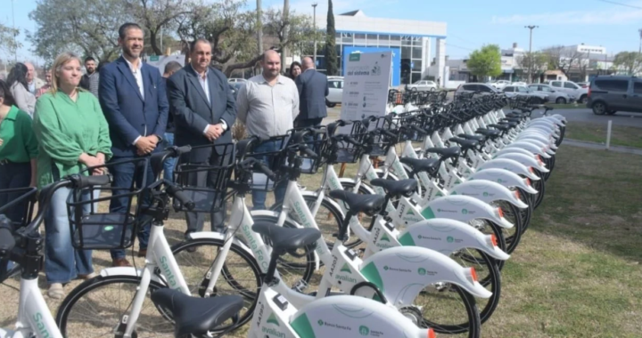 «LAS BICIS» SE EXPANDEN EN SANTA FE: AHORA CON 225 UNIDADES Y NUEVAS ESTACIONES