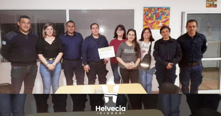 APORTE ECONÓMICO COMUNAL PARA APOYAR A LOS BOMBEROS VOLUNTARIOS DE HELVECIA