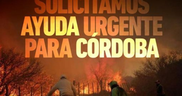 SOLIDARIDAD EN RINCÓN: COLECTA PARA LOS DAMNIFICADOS POR INCENDIOS EN CÓRDOBA