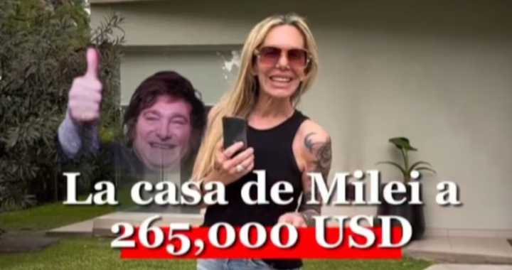 JAVIER MILEI DENUNCIARÁ A UNA AGENTE INMOBILIARIA POR UTILIZAR SU NOMBRE PARA VENDER UNA CASA