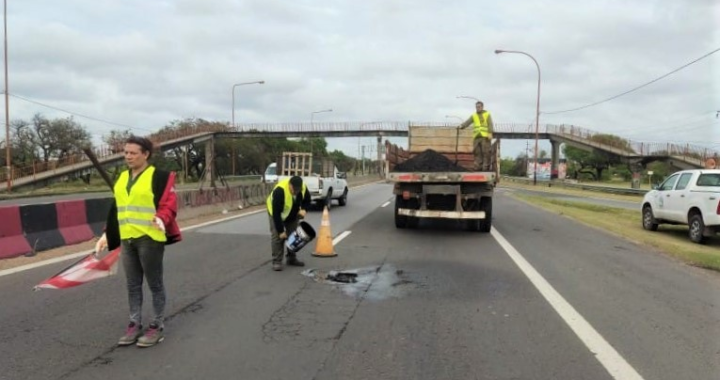 VIALIDAD NACIONAL CONCRETÓ TAREAS DE MANTENIMIENTO EN LA RN 168