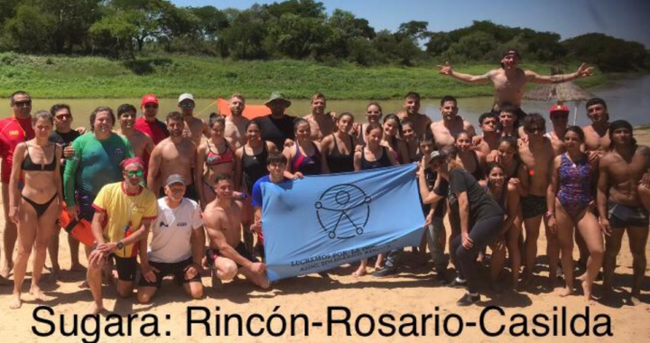 GUARDAVIDAS DE SANTA FE, ROSARIO Y CASILDA SE ENTRENARON EN EL BALNEARIO DE SAN JOSÉ DEL RINCÓN