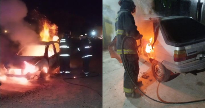 DOS INCENDIOS DE AUTOMÓVILES EN SANTA FE ENCIENDEN ALERTA ENTRE LOS VECINOS: EN AMBOS INTERVINO BOMBEROS ZAPADORES