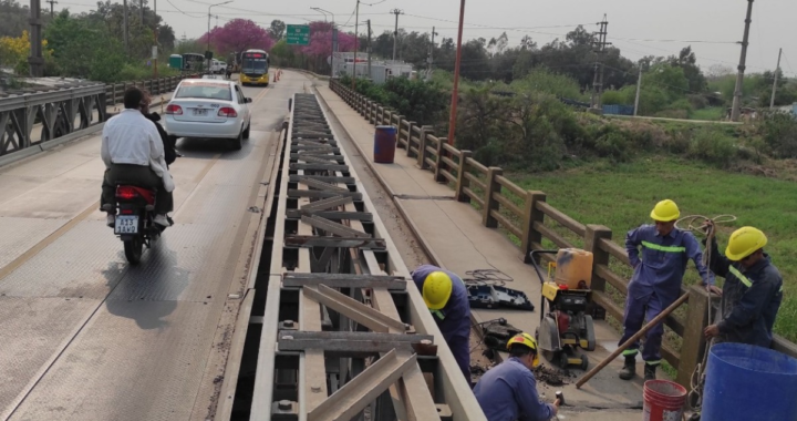 MAÑANA SE CERRARÁ AL TRÁNSITO EL PUENTE CARRETERO POR LOS TRABAJOS DE REPARACIÓN