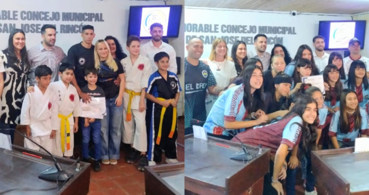 EL CONCEJO DE RINCÓN ENTREGÓ RECONOCIMIENTOS A ARTISTAS Y DEPORTISTAS DESTACADOS DE LA CIUDAD