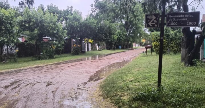 LLUVIAS Y TIEMPO INESTABLE PARA INICIAR LA SEMANA EN LA COSTA SANTAFESINA