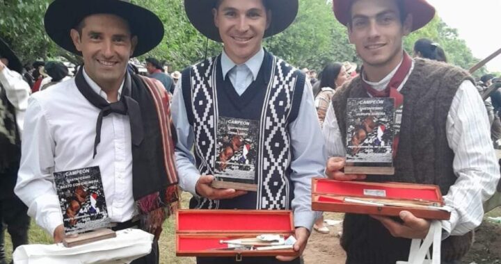 CAYASTÁ CELEBRA A LOS CAMPEONES QUE REPRESENTARÁN A LA PROVINCIA EN JESÚS MARÍA: OTRA VEZ SE SUMÓ EL ARROYOLENSE JUAN CRUZ CÓRDOBA