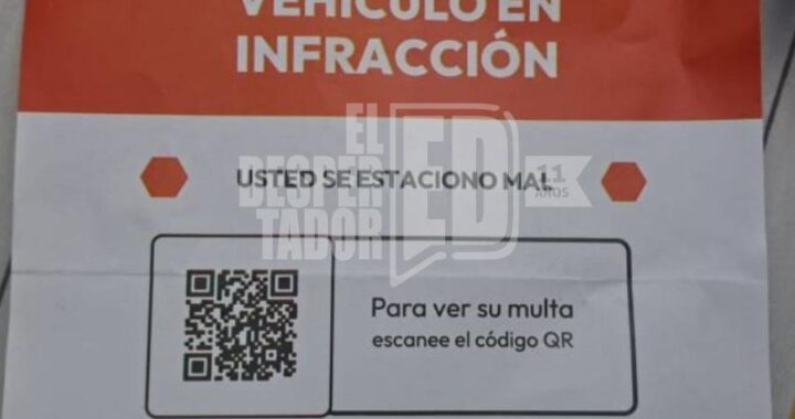 LA MUNICIPALIDAD DE SANTA FE ADVIERTE A LA CIUDADANÍA POR FRAUDULENTOS CÓDIGOS QR CON FALSAS MULTAS