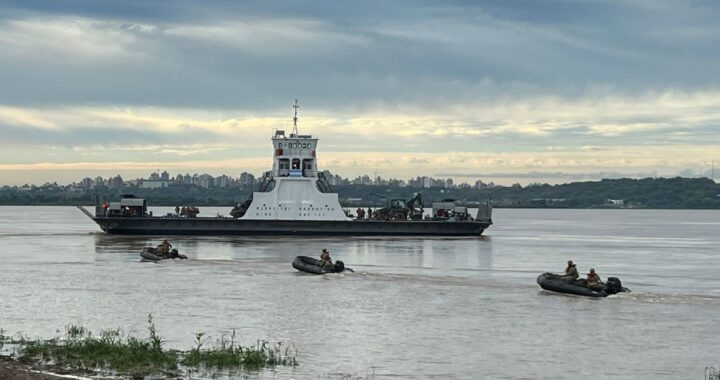 EL EJÉRCITO ARGENTINO FINALIZÓ EL OPERATIVO DE BÚSQUEDA EN EL RÍO PARANÁ DEL SOLDADO DESAPARECIDO Y PREFECTURA QUEDARÁ BUSCANDOLO