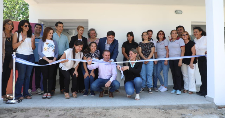 PROGRAMA 1.000 AULAS: EN UNA ESCUELA DE HELVECIA SE CONCRETÓ LA SEGUNDA INAUGURACIÓN