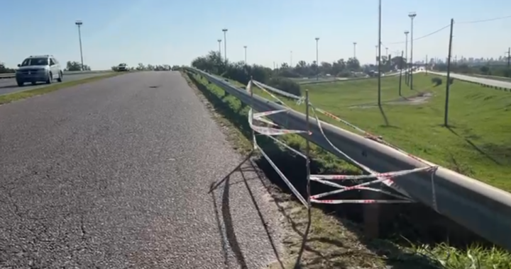 ALERTA EN LA RUTA PROVINCIAL N°1: SOCAVÓN EN EL PUENTE DEL KILÓMETRO CERO PONE EN PELIGRO EL TRÁNSITO HACIA PARANÁ