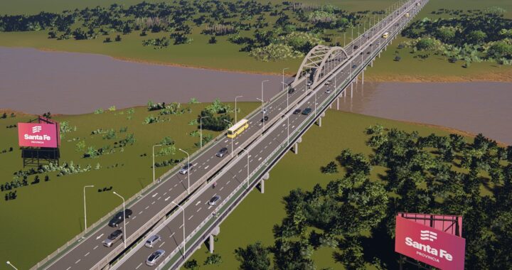 DÍA HISTÓRICO: PROVINCIA LICITA LA CONSTRUCCIÓN DEL NUEVO PUENTE SANTA FE-SANTO TOMÉ