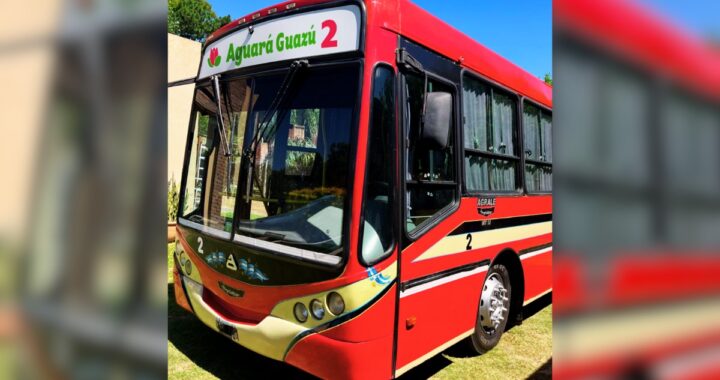 EL SERVICIO DE TRANSPORTE PÚBLICO AGUARÁ GUAZÚ SE ENCUENTRA TEMPORALMENTE SUSPENDIDO EN SANTA ROSA DE CALCHINES