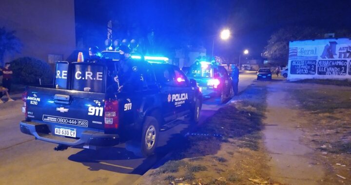 TRES HERIDOS DE BALA EN DIFERENTES HECHOS POLICIALES EN LA NOCHE DEL JUEVES